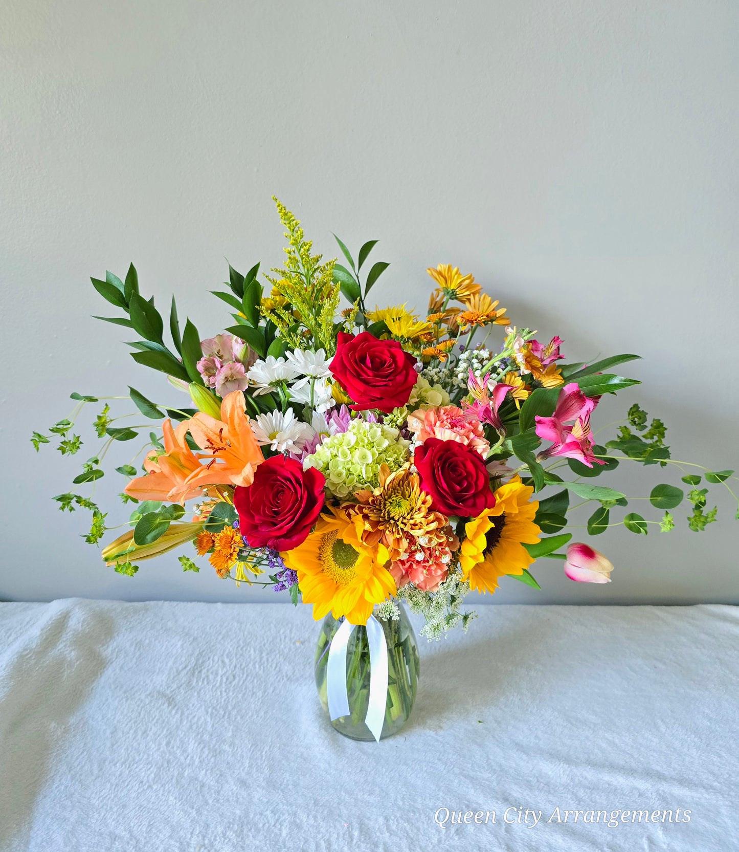 Large Fowers in vase