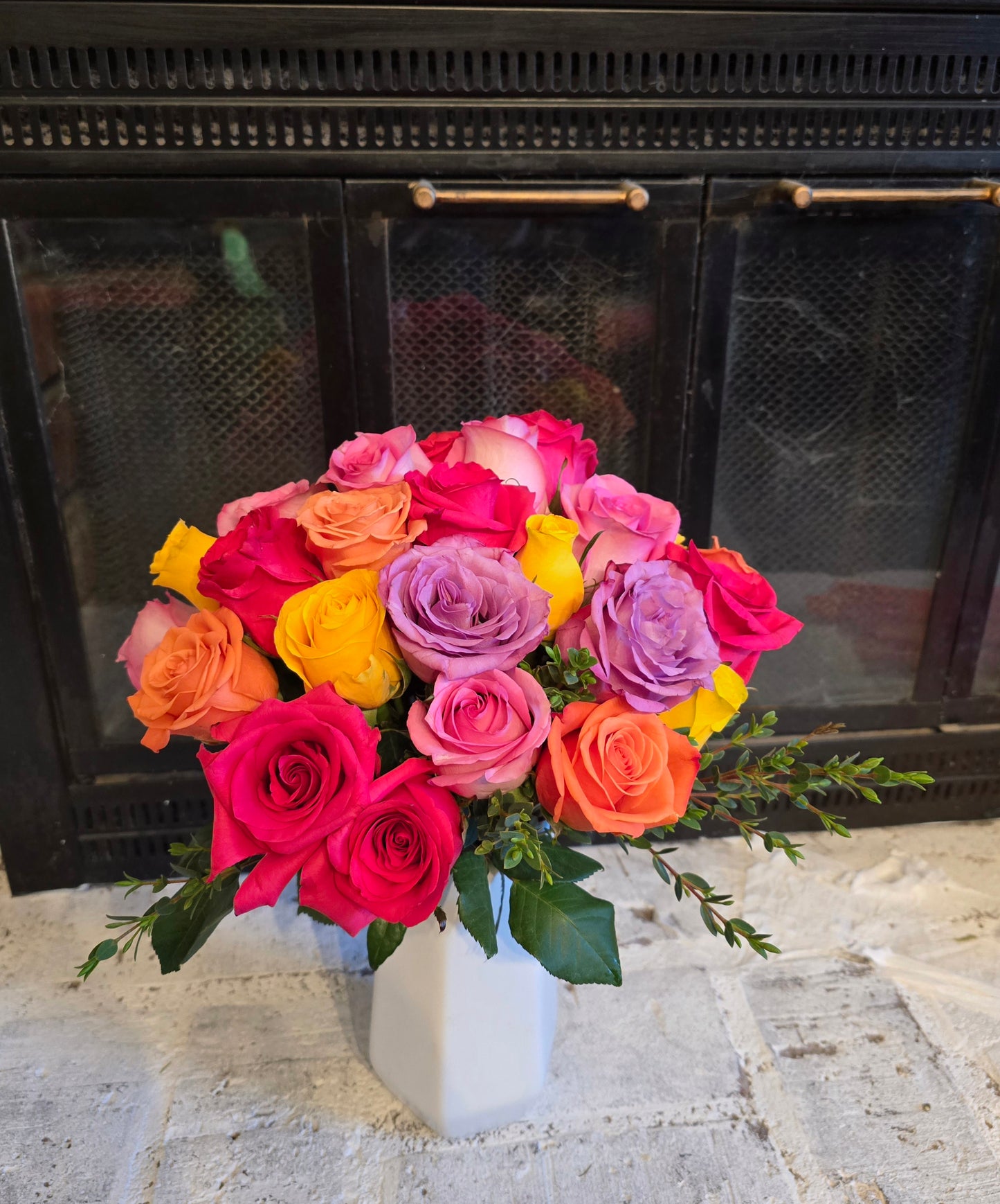 Cut Rose Flowers Mixed