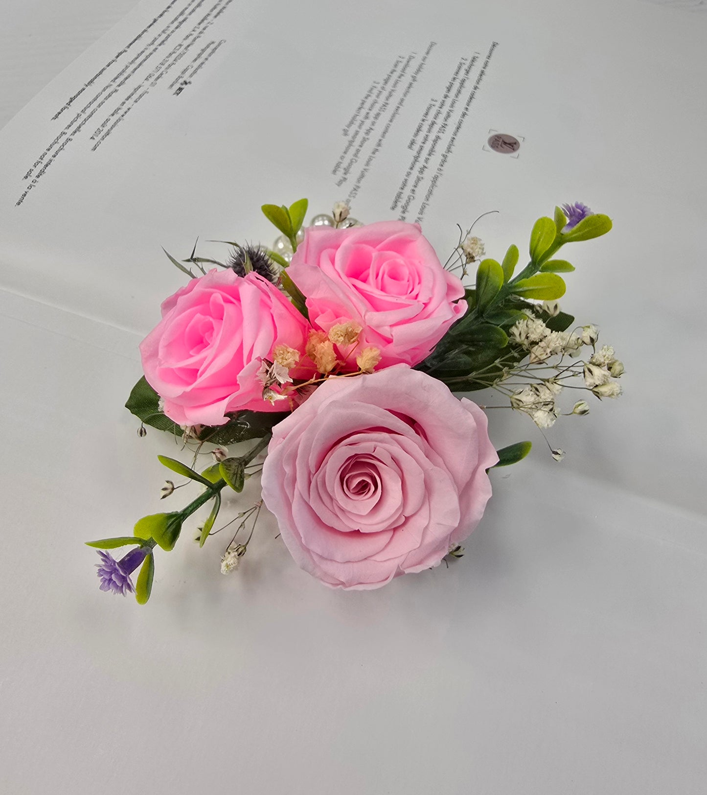 Pink Corsage