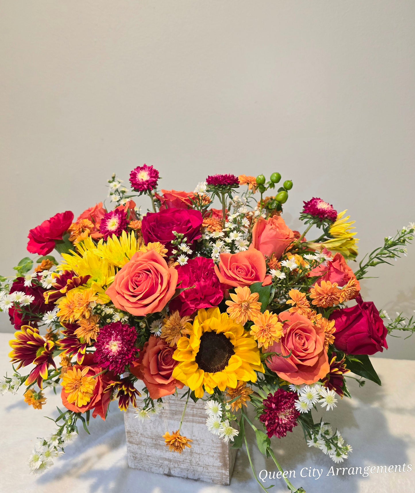 Flowers bouquet mixed