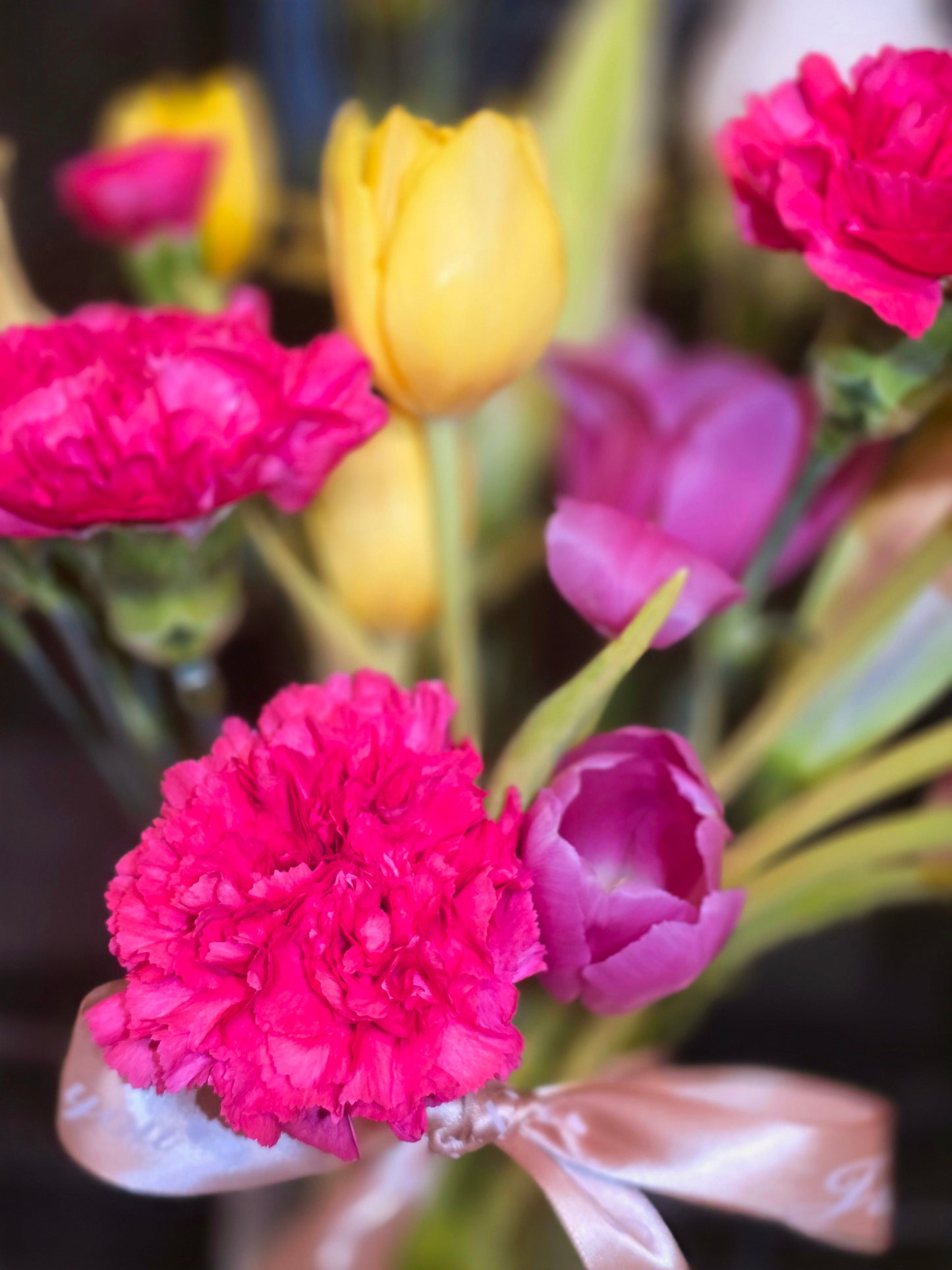 Fresh  Tulips Mix Flowers