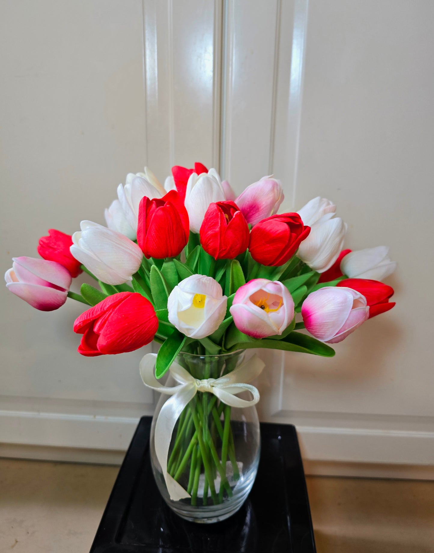 Red Tulips Flowers