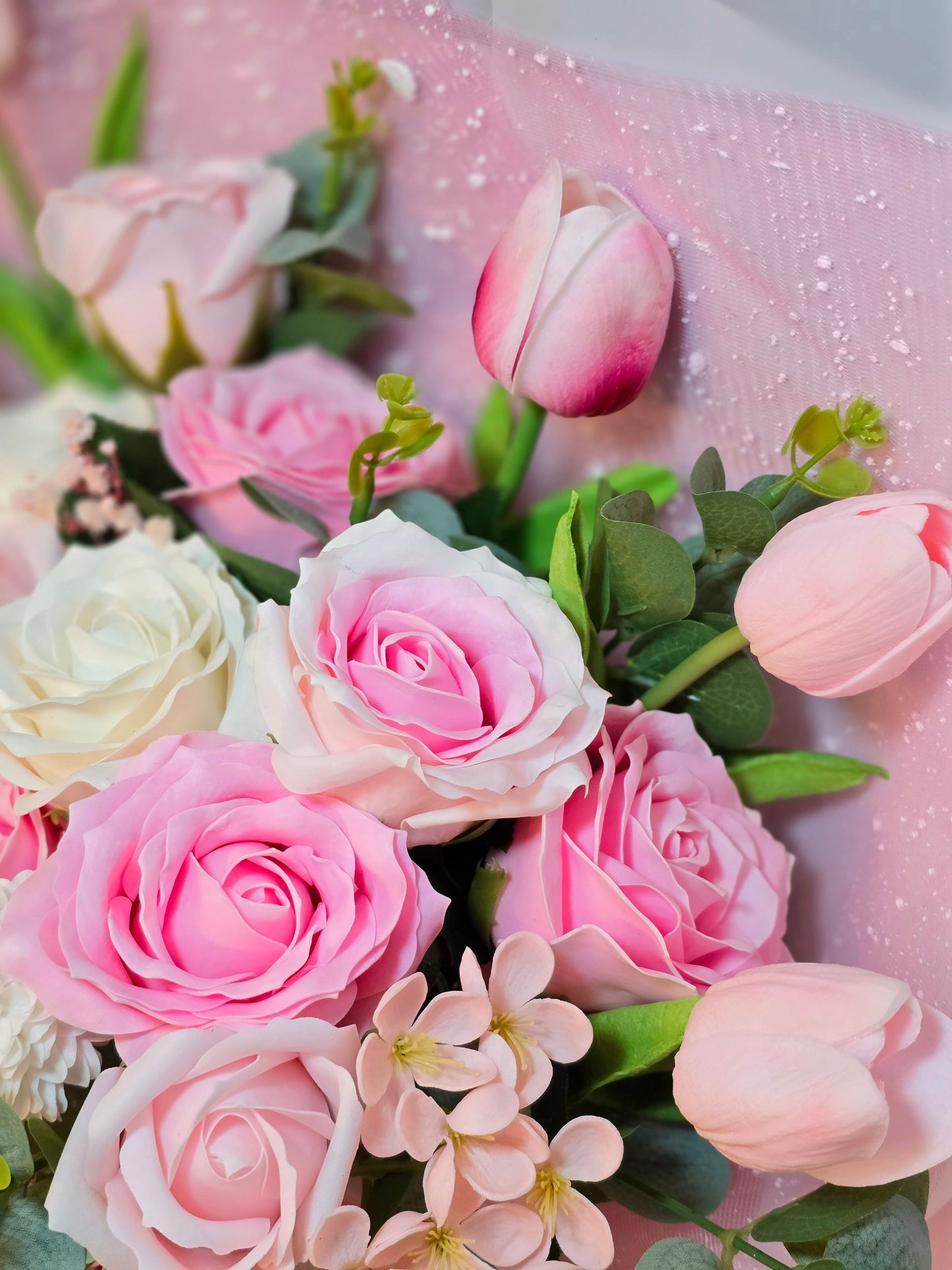 Pink Roses Bouquet