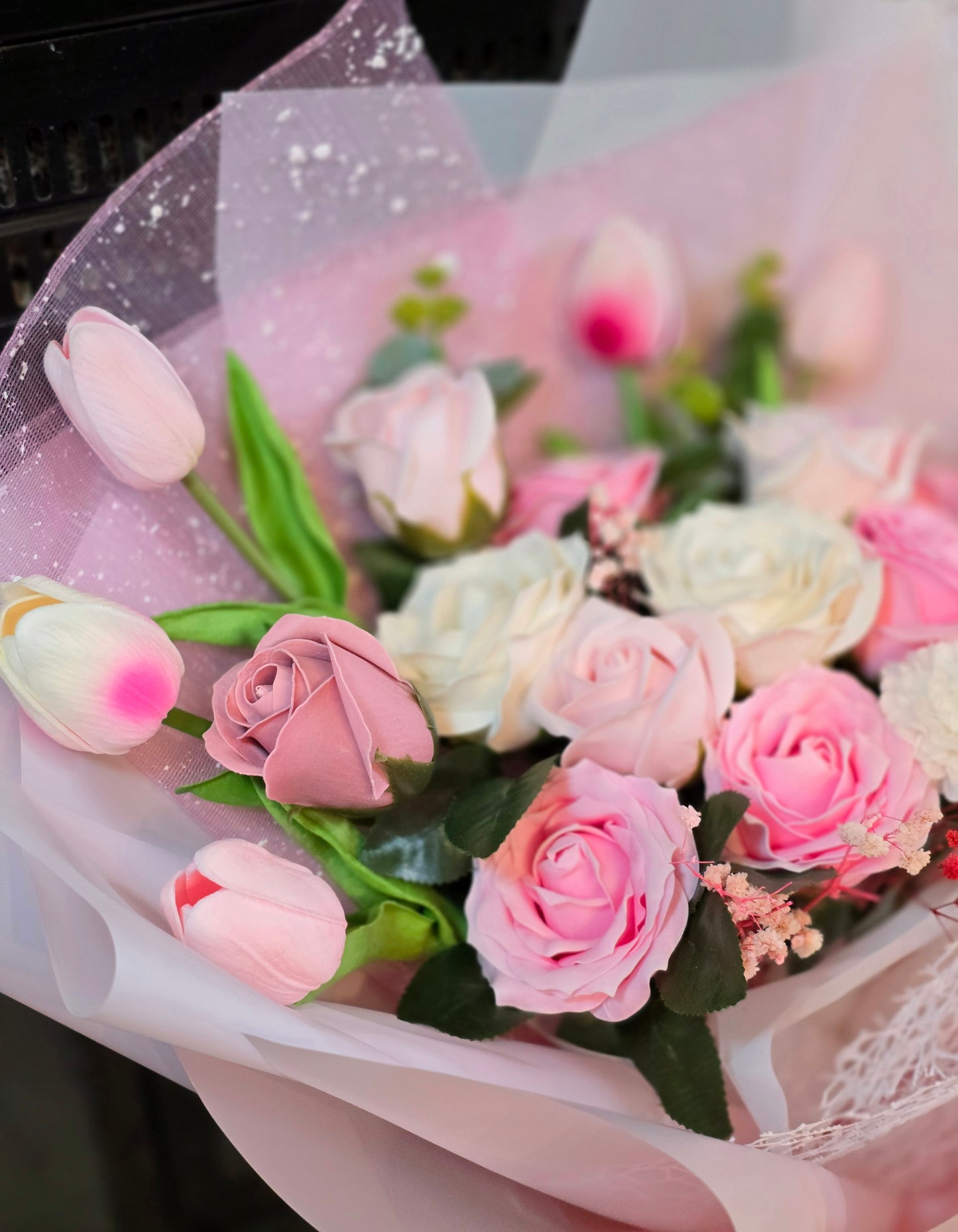 Pink Roses Bouquet