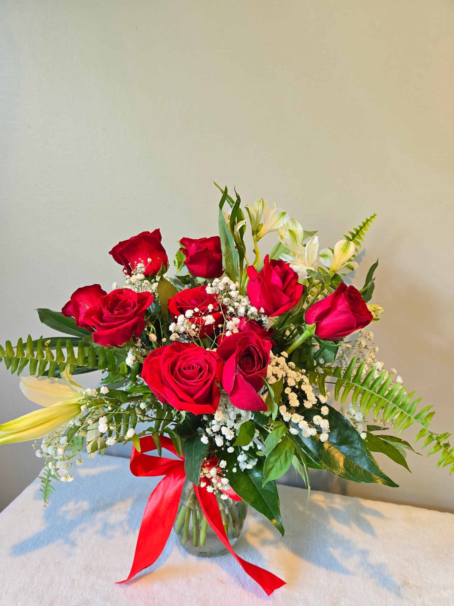 Cut Red Rose Bouquet