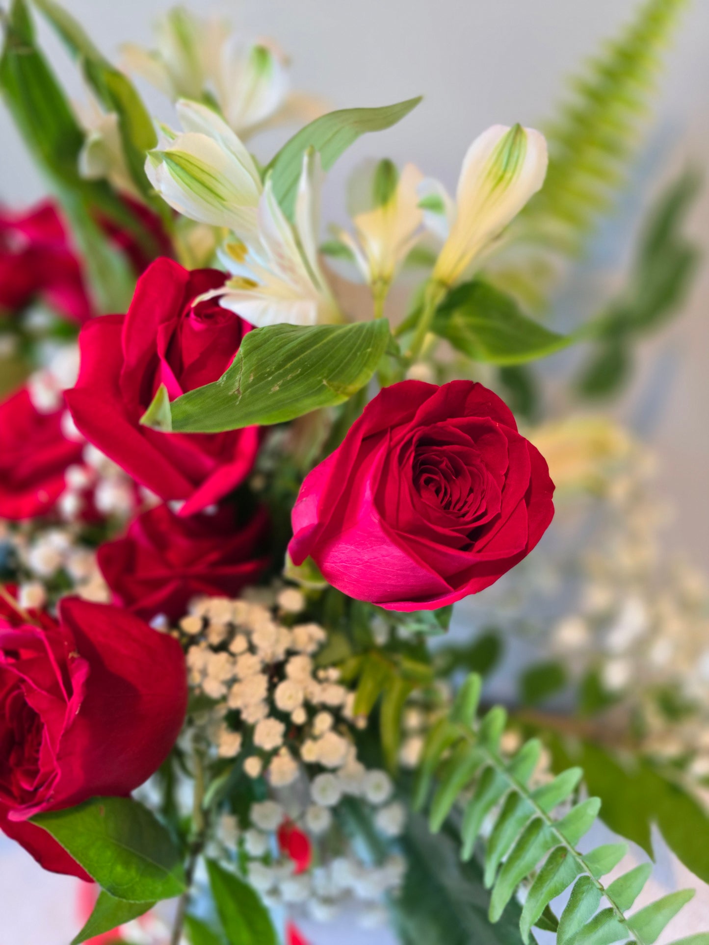 Cut Red Rose Bouquet