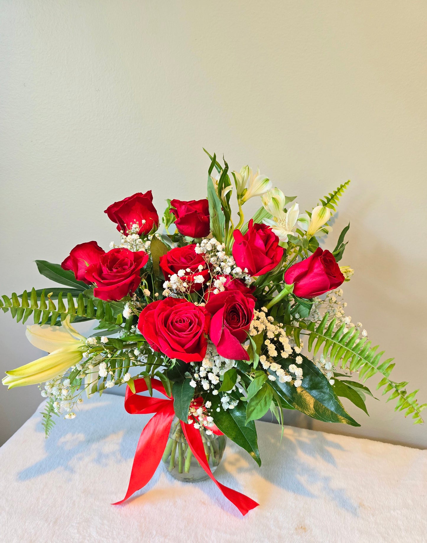 Cut Red Rose Bouquet