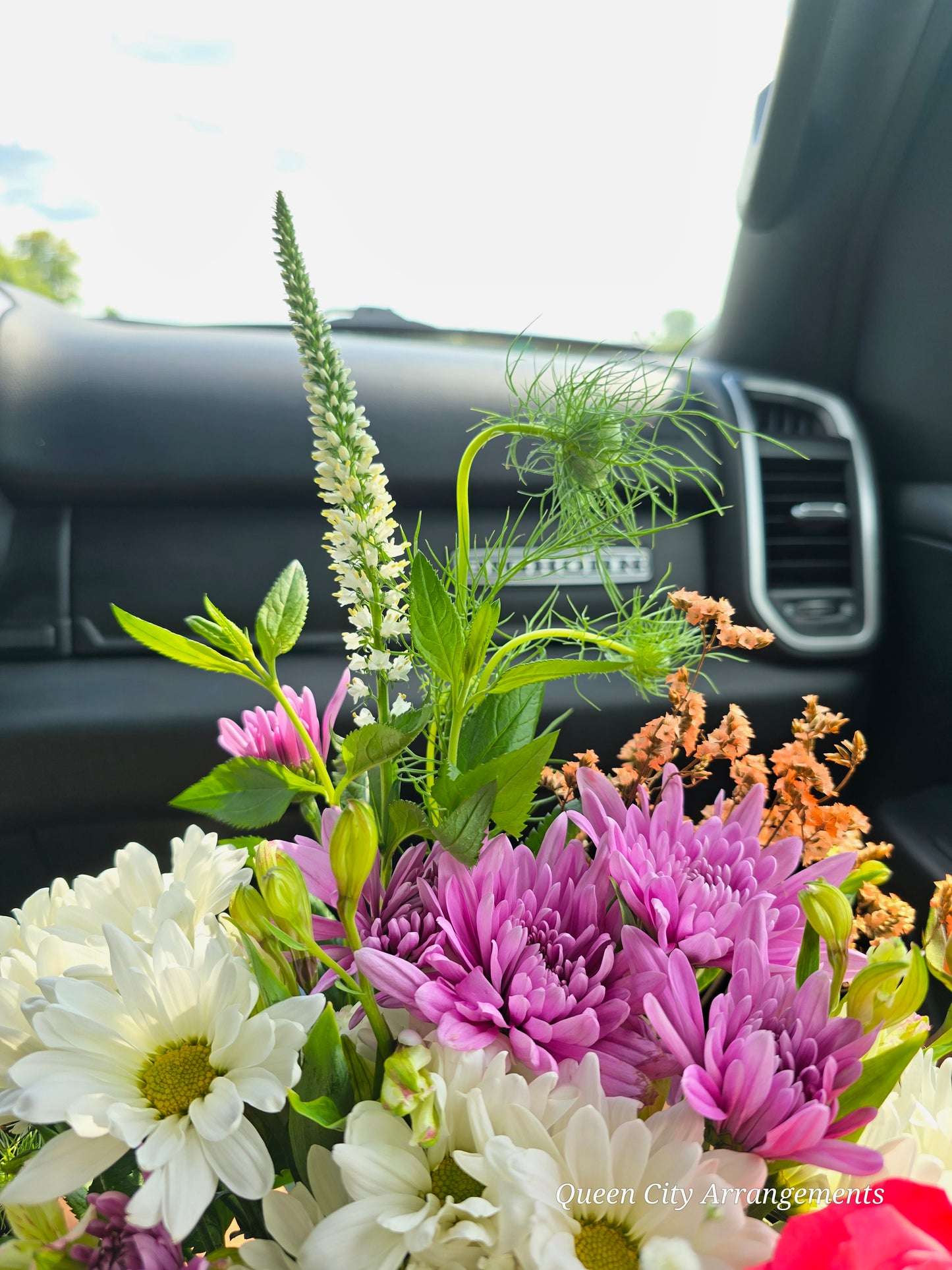 Cut Flowers in Vase