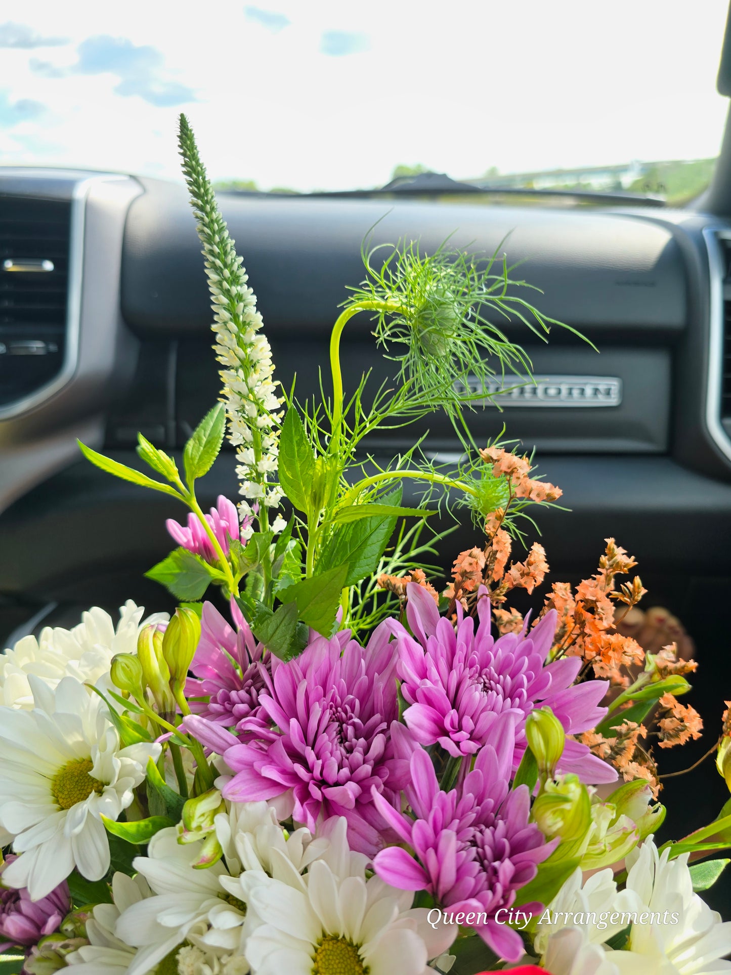 Cut Flowers in Vase