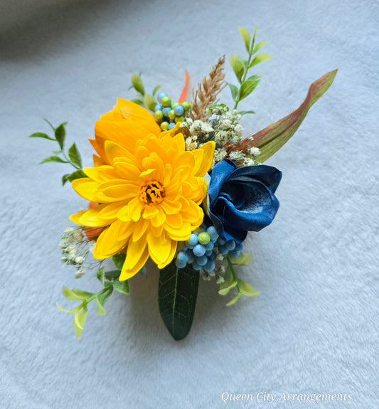 Yellow Corsage $ Boutonnieres