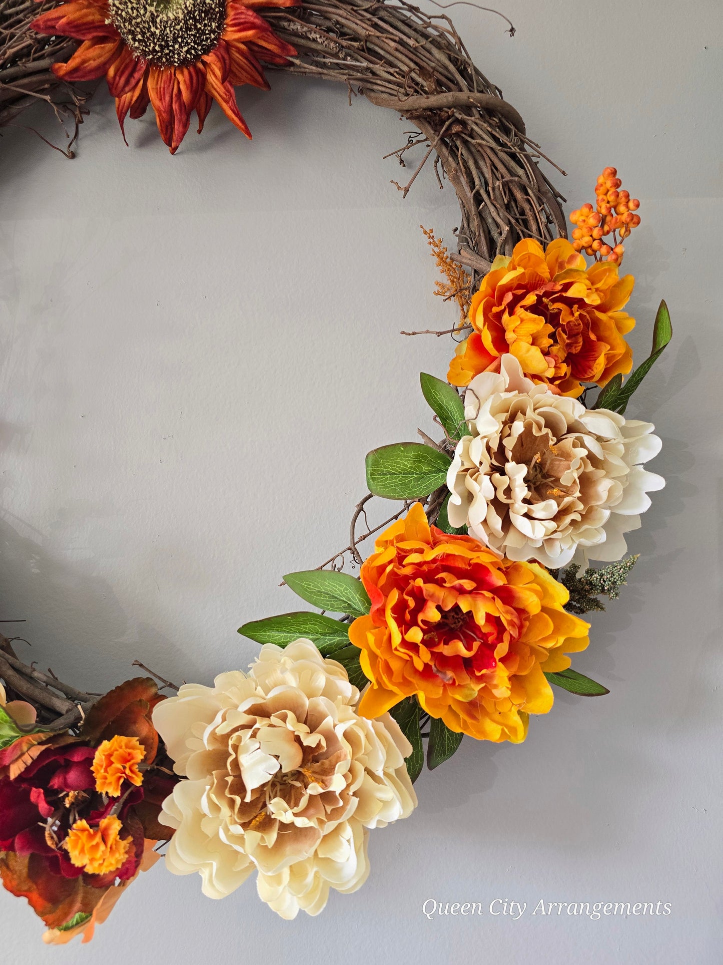 Large Fall Wreath