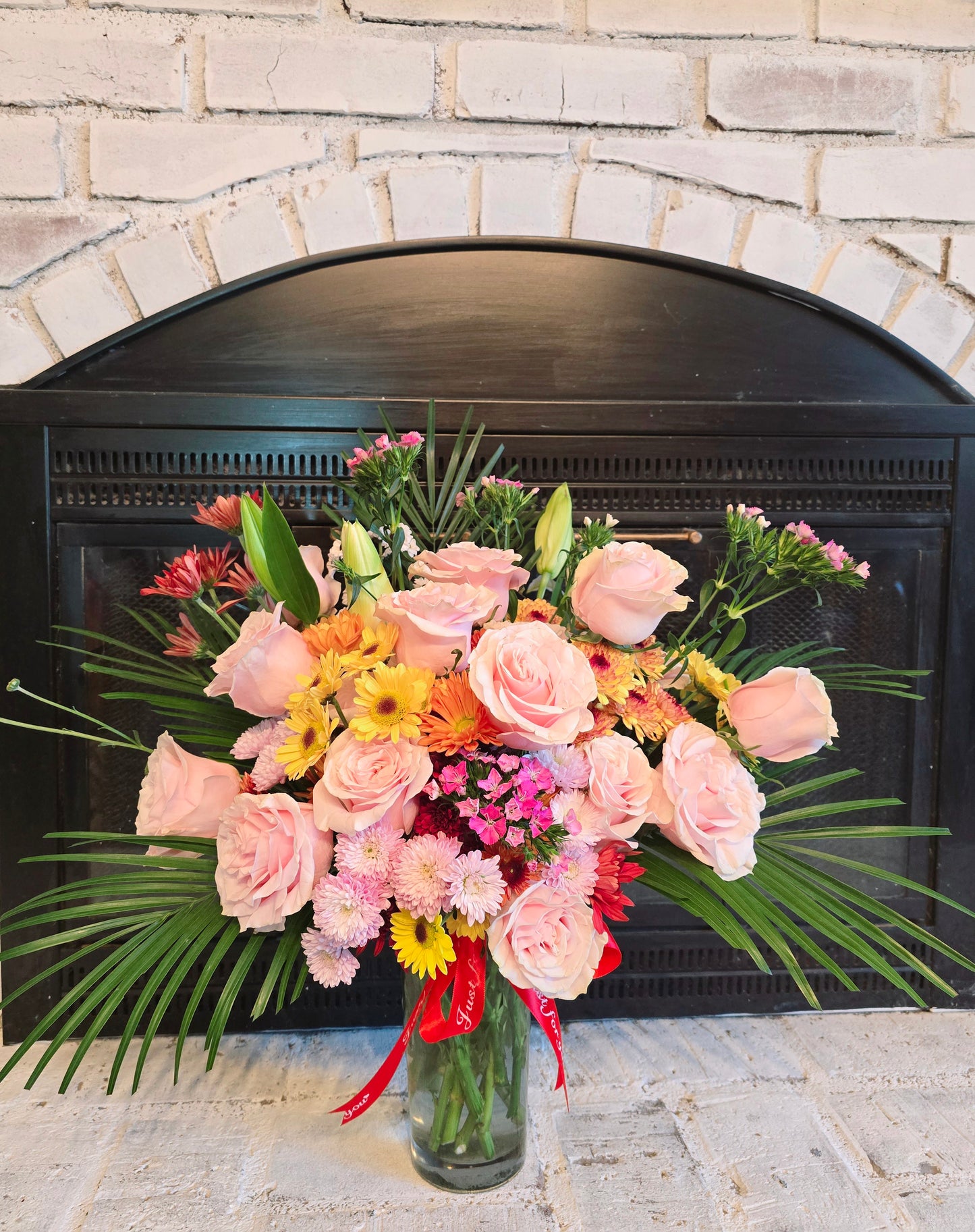 Lovely Flowers In Vase