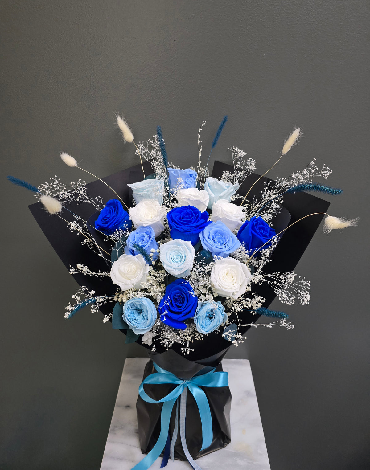 Blue Roses Bouquet