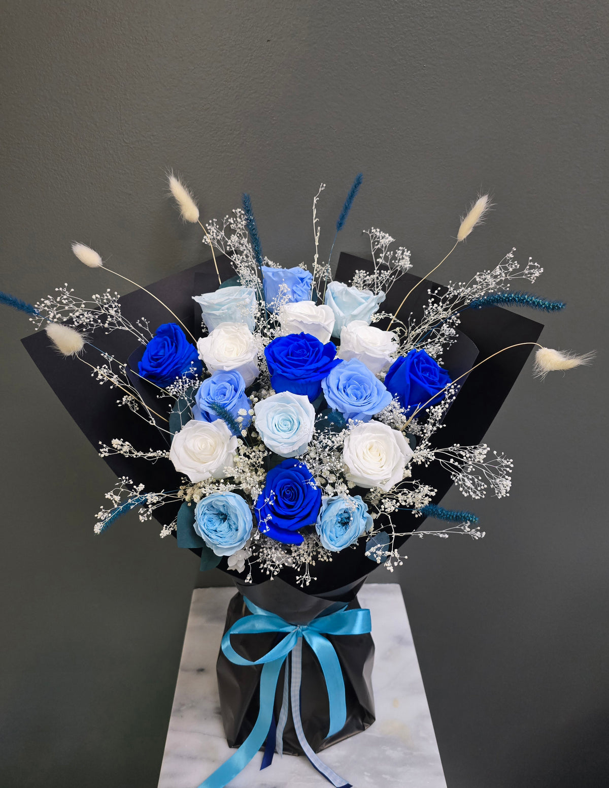 Blue Roses Bouquet