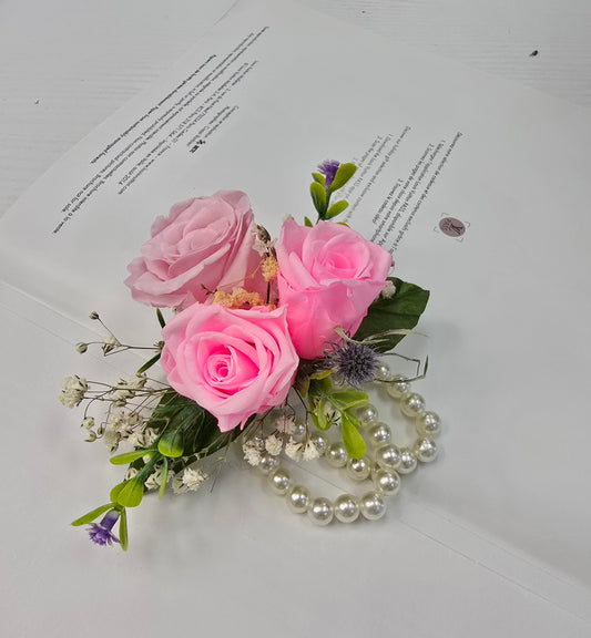 Pink Corsage