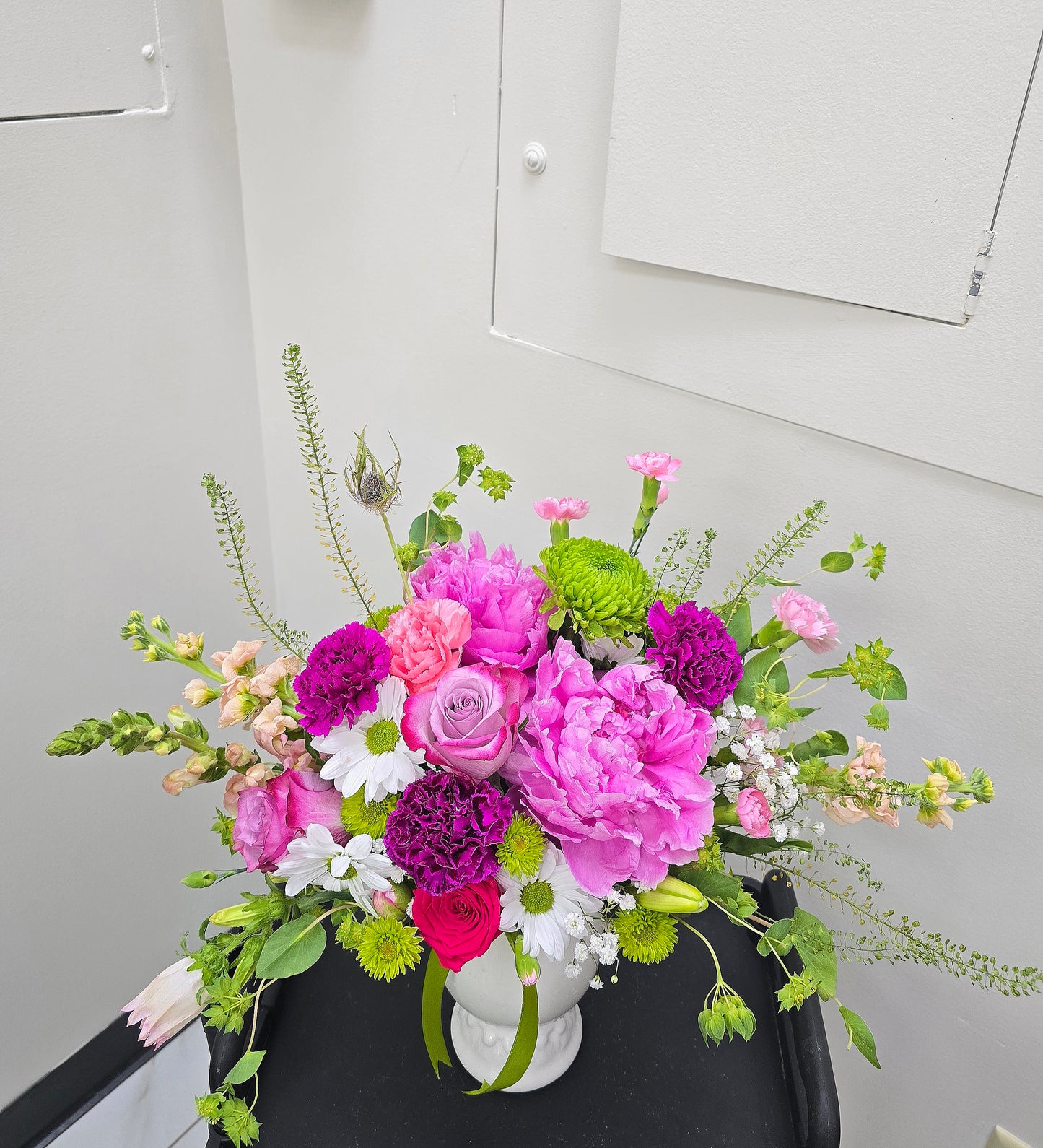 Peonies flowers in Lovely Vase