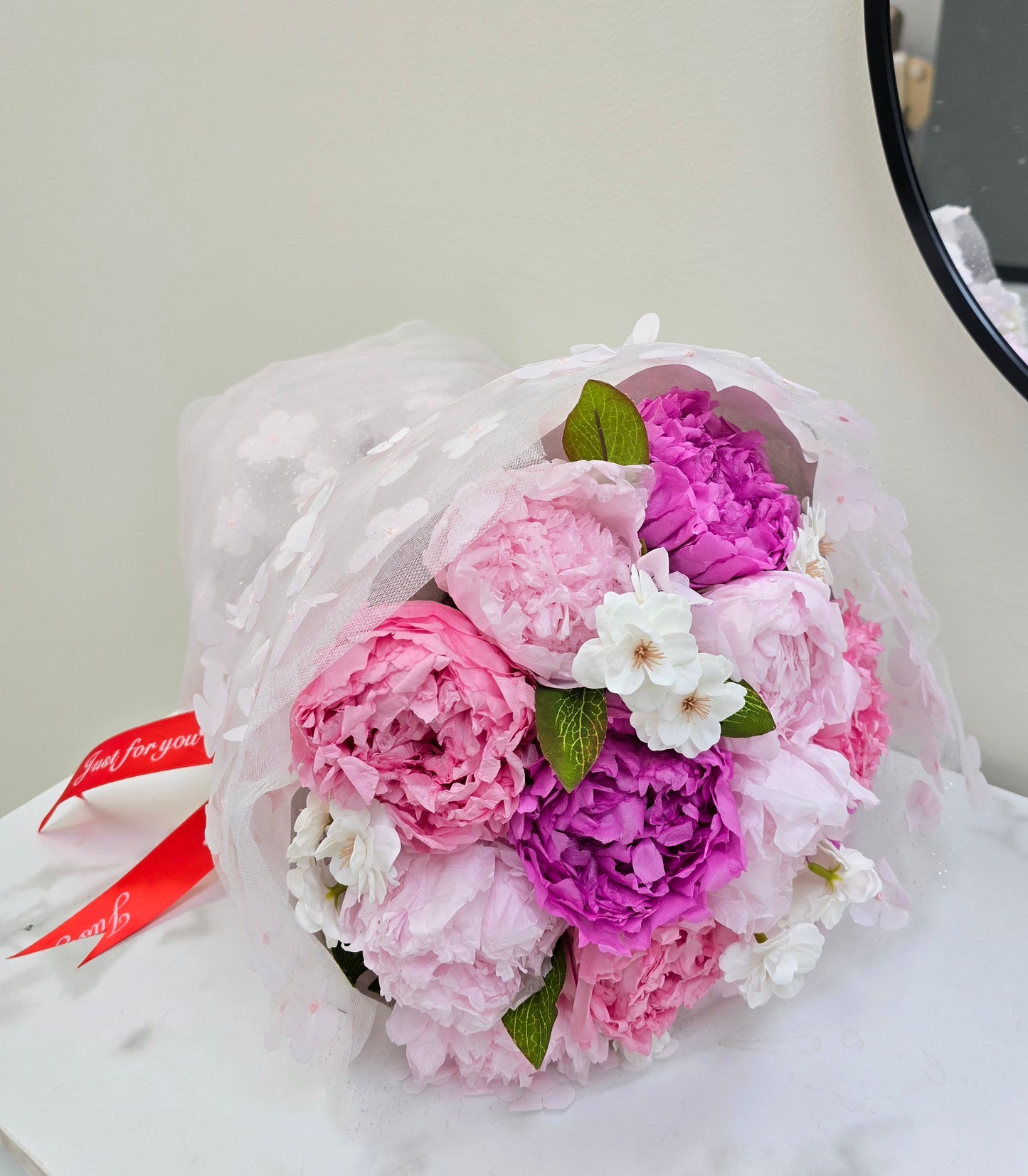 Peonies Flowers Bouquet,  Peony Flowers