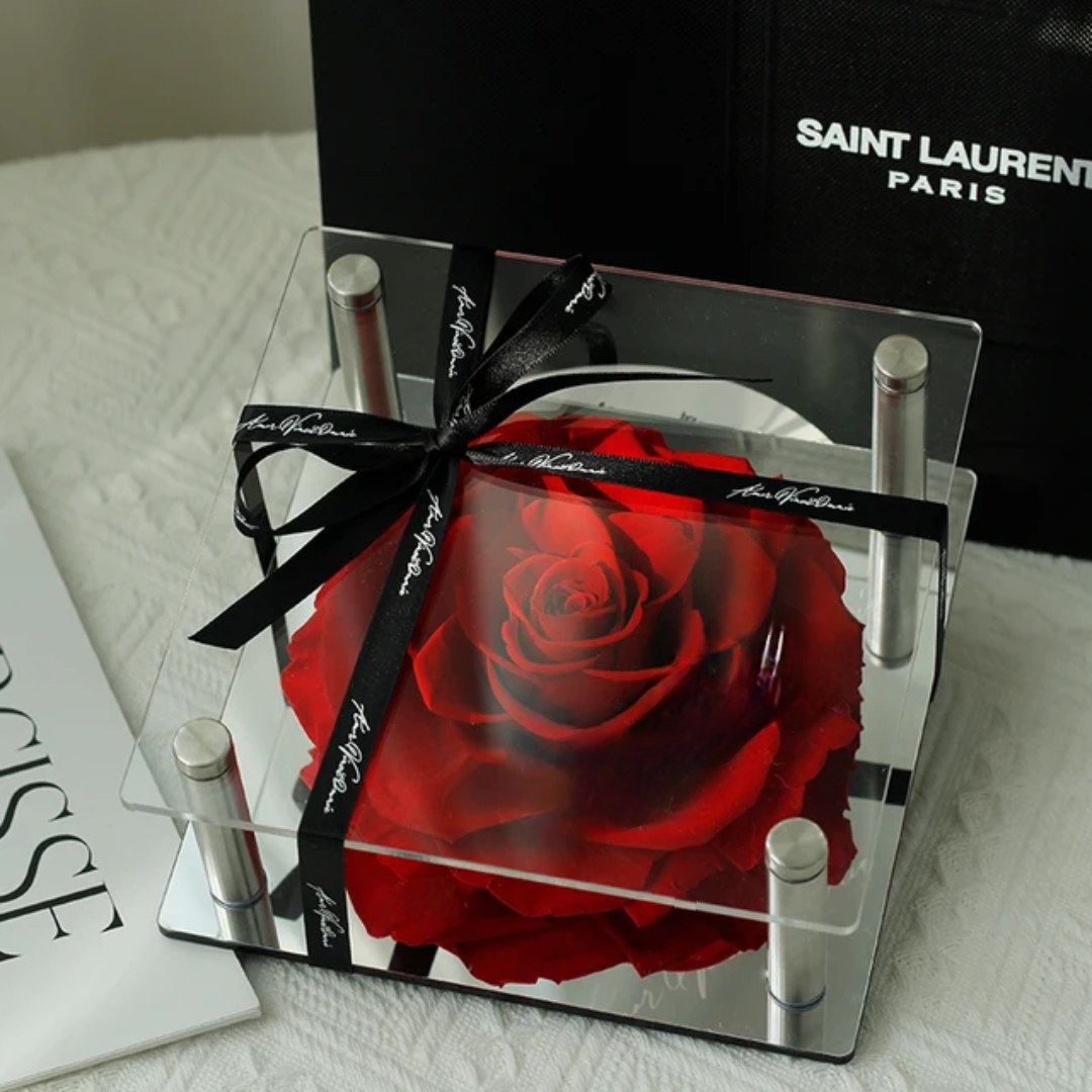 Real Single Rose