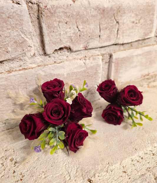 Red Corsage& Boutonnieres