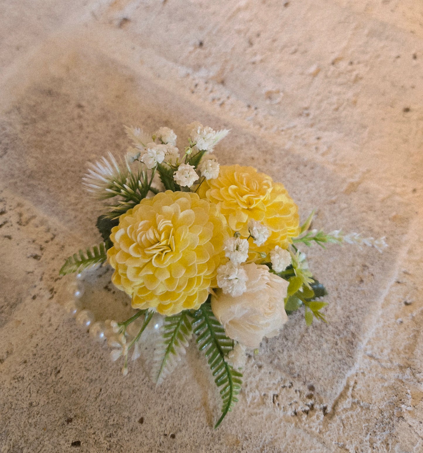 Yellow Corsage& Boutonnieres