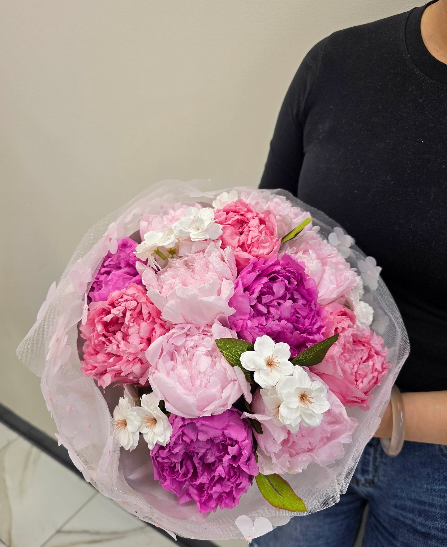 Peonies Flowers Bouquet,  Peony Flowers
