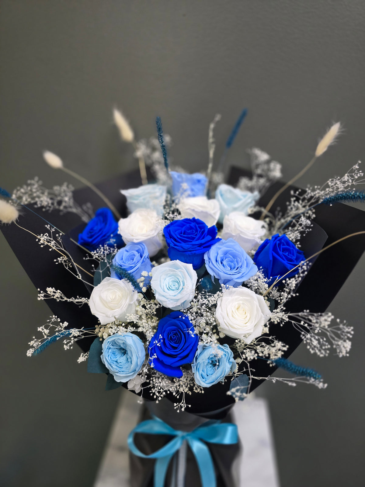 Blue Roses Bouquet