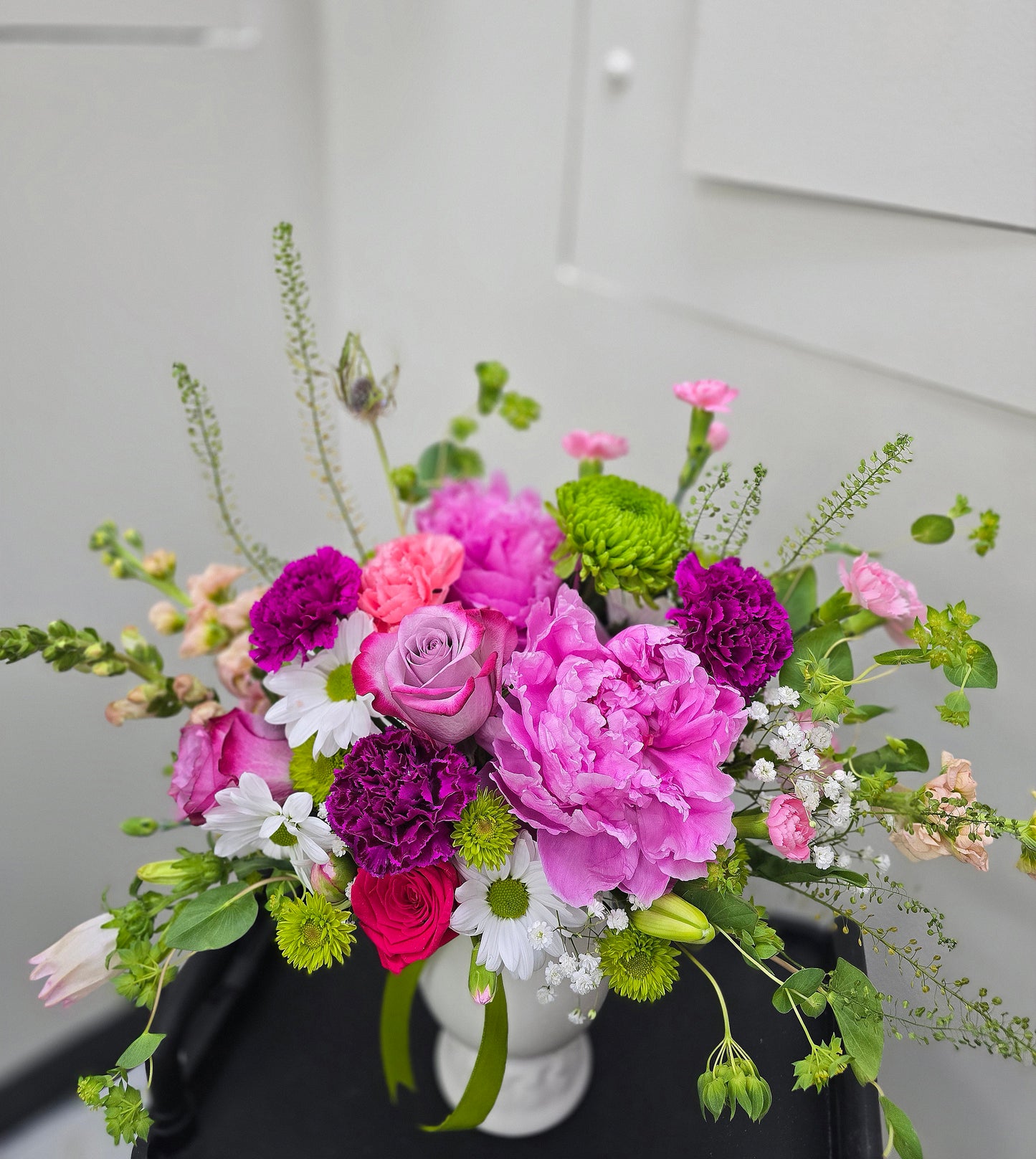 Peonies flowers in Lovely Vase