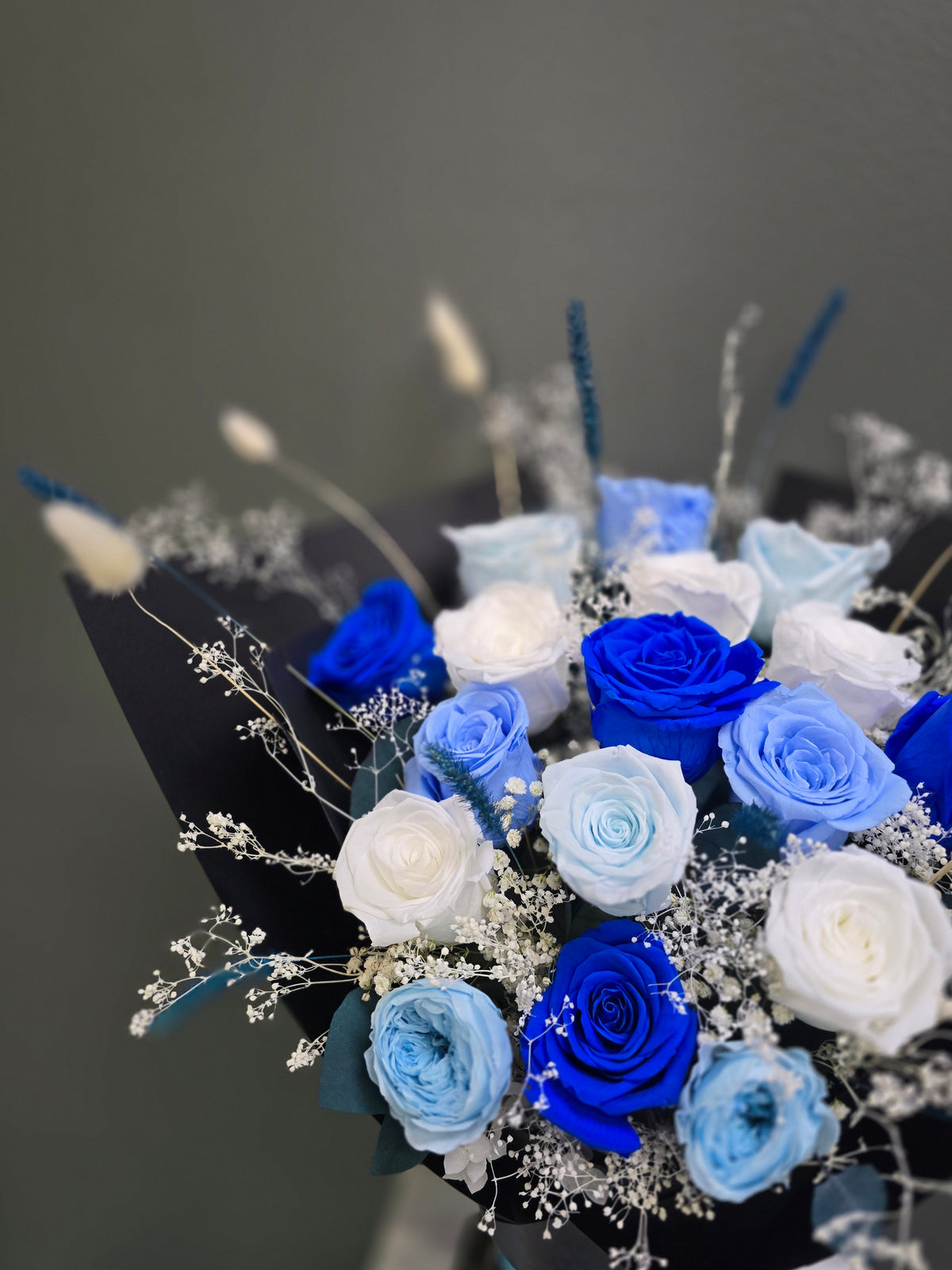 Blue Roses Bouquet