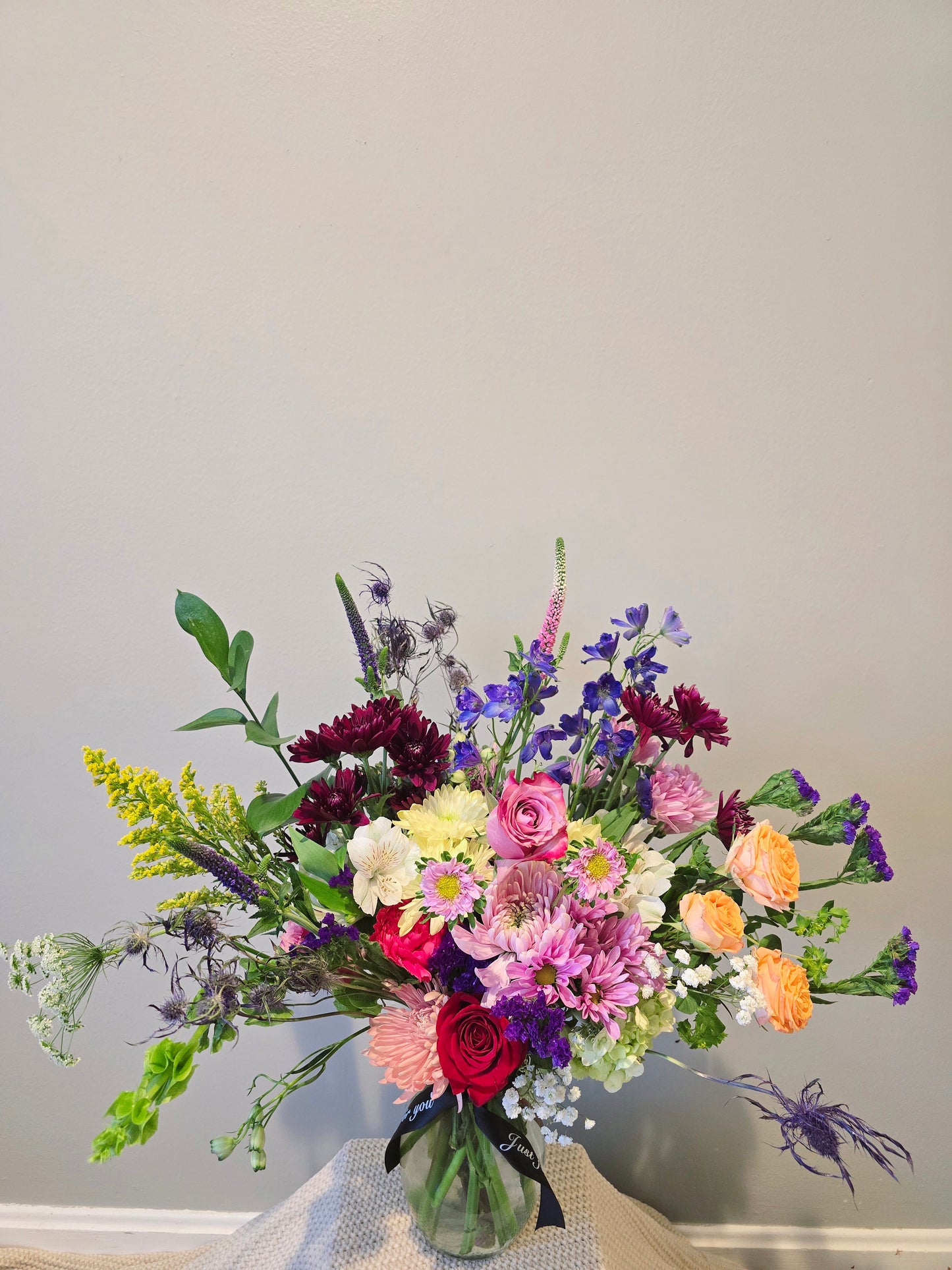 Flowers with Balloon