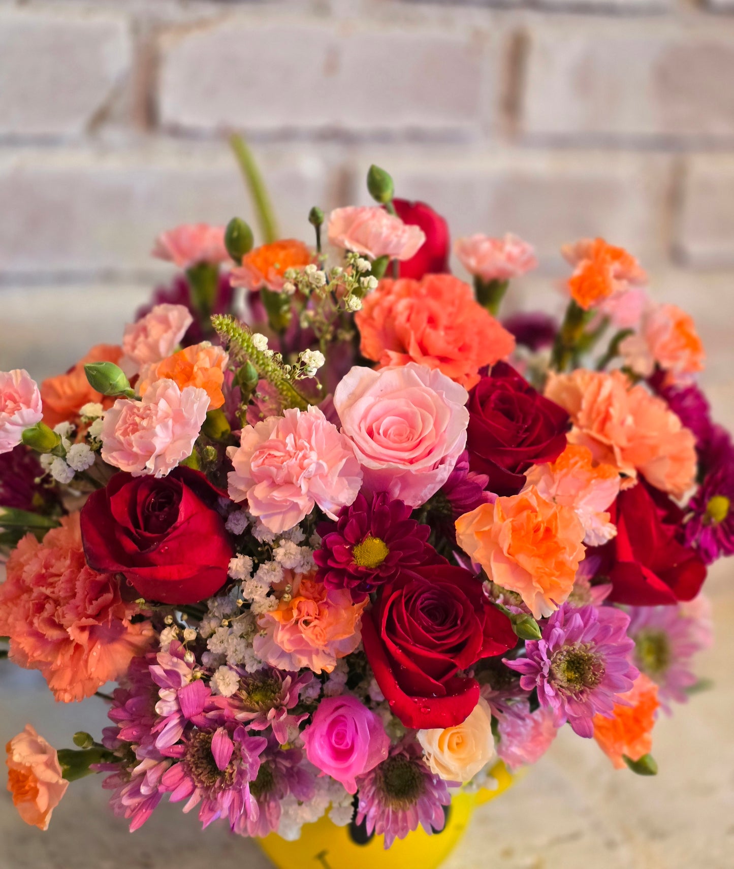 Flowers With Happy Face