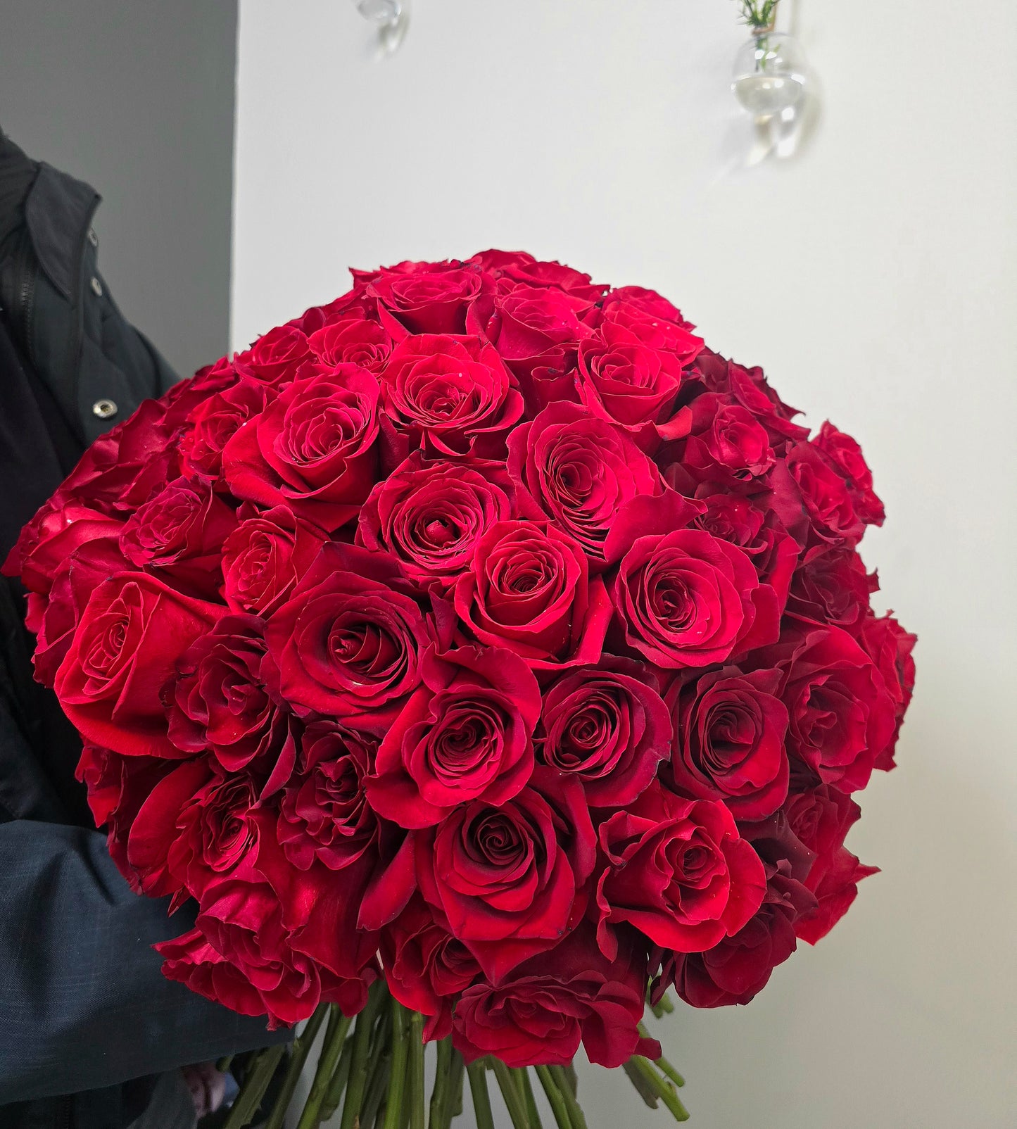 100 Fresh Cut Rose, 100 Red Rose